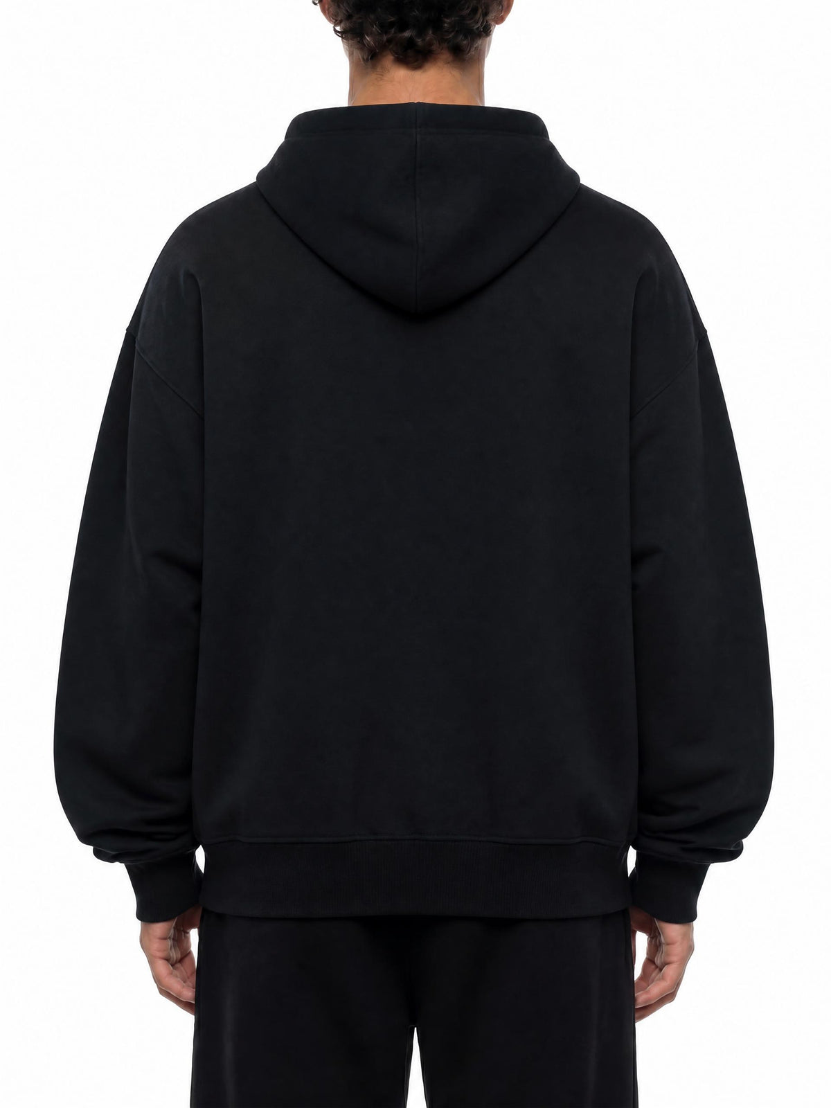 AFS "1" Hoodie in heavyweight cotton with movement logo at chest