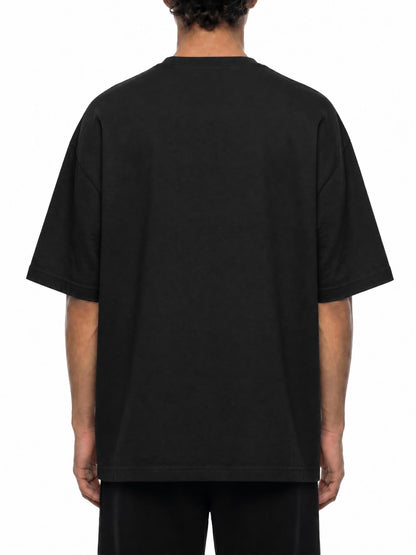 AFS "1" Tee in heavyweight cotton with movement logo at chest